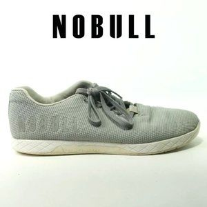NOBULL Gray CrossFit Sneaker Men's Size 10 or Women's Size 11.5